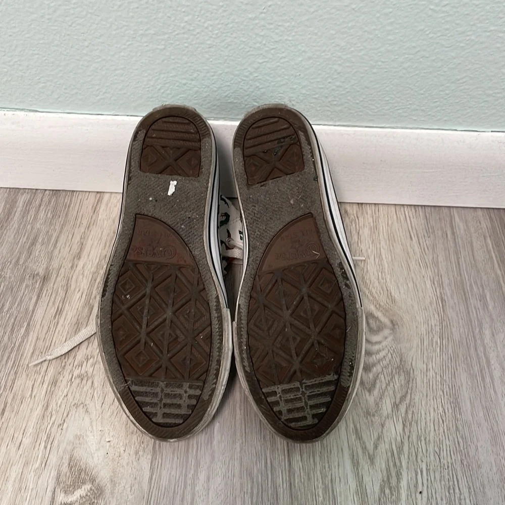 Dinosaur Converse Kids Shoes